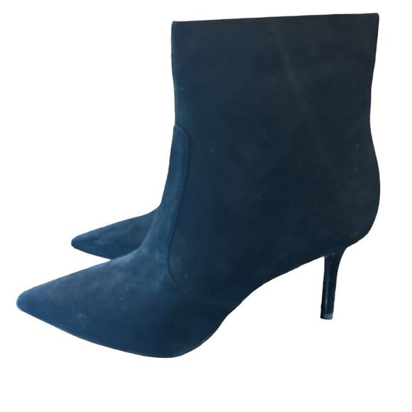 Kate Spade Vikki Suede Sleek Stiletto Pointed Toe Dress Booties NEW Size 10 - Picture 8 of 12